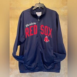 Men's Boston Red Sox Jacket LIKE NEW! Sz Largw